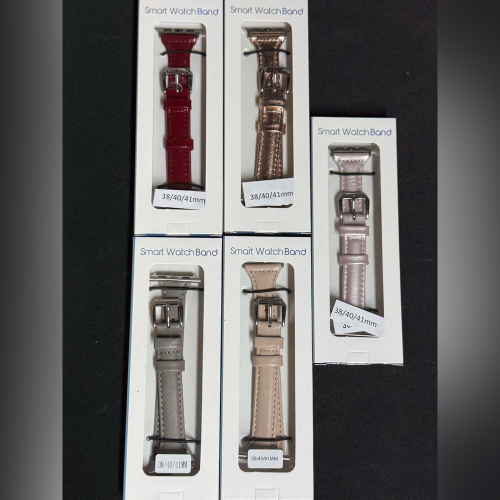 NEW Smart Apple Watch Band Set - 5 Colors fits size 38/40/41mm